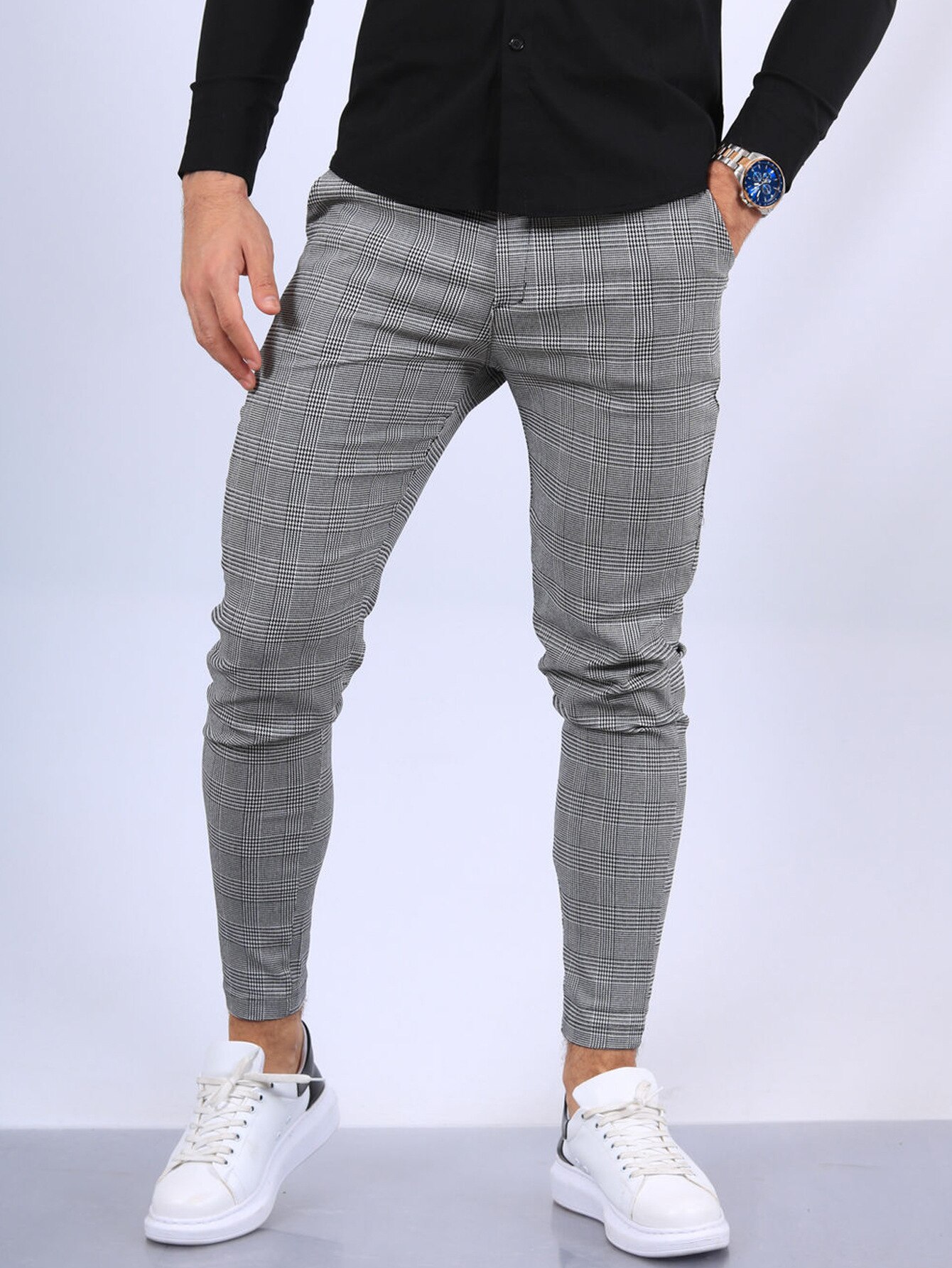 Slim Fit Men Business Pants Trousers