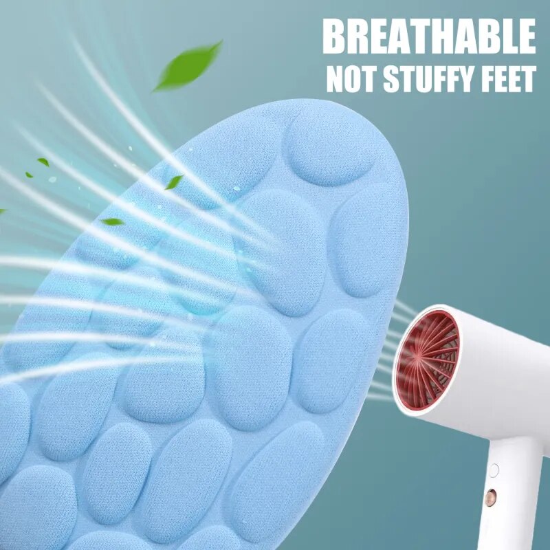 2/4pcs Soft Massage Running Shoes Sole Breathable Cushion Pads - Image 5