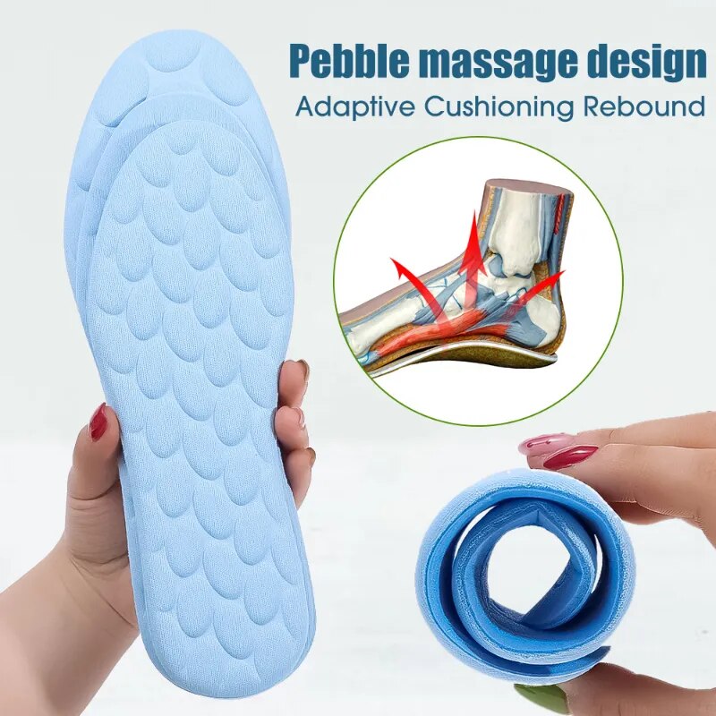 2/4pcs Soft Massage Running Shoes Sole Breathable Cushion Pads - Image 6