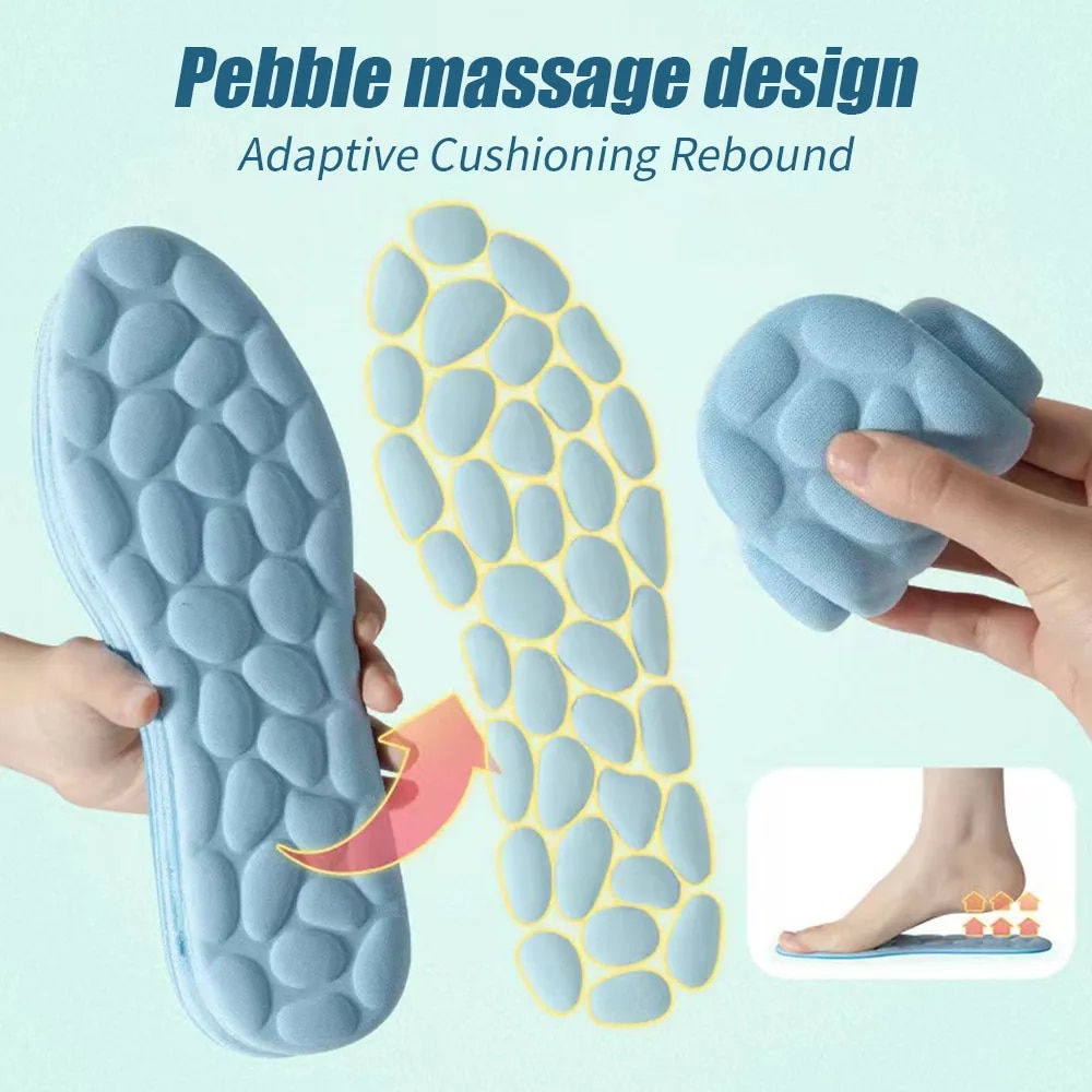 2/4pcs Soft Massage Running Shoes Sole Breathable Cushion Pads - Image 10