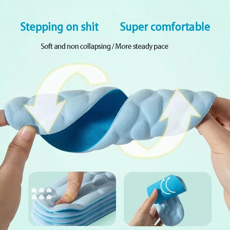 2/4pcs Soft Massage Running Shoes Sole Breathable Cushion Pads - Image 13