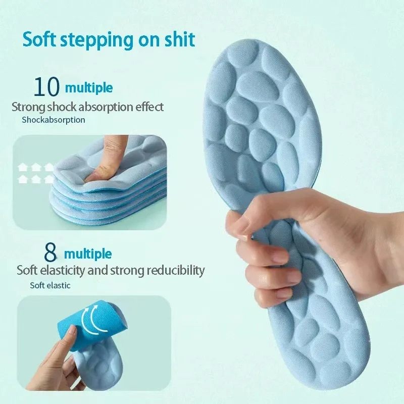 2/4pcs Soft Massage Running Shoes Sole Breathable Cushion Pads - Image 11