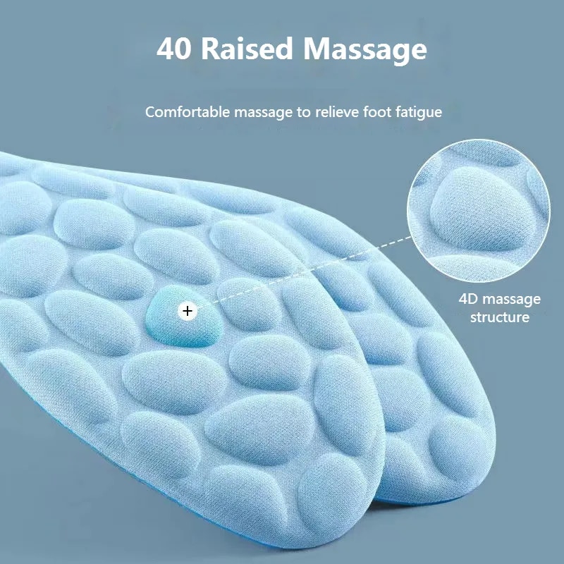 2/4pcs Soft Massage Running Shoes Sole Breathable Cushion Pads - Image 15