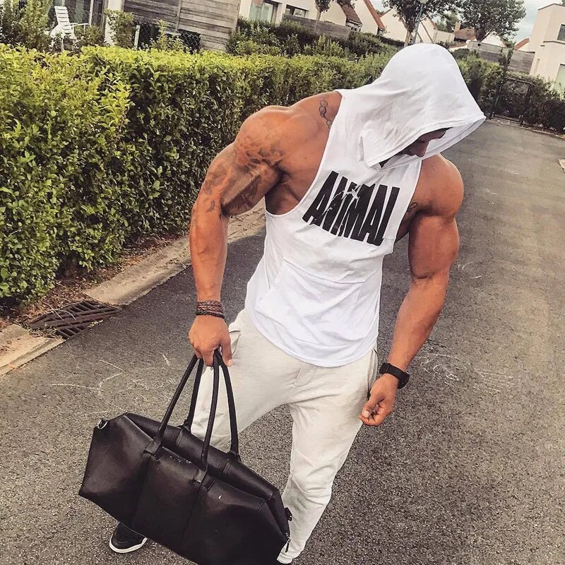 Sleeveless Sweatshirt Gym Clothing